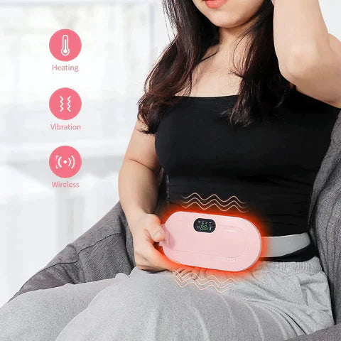 PERIOD CRAMP RELIEF BELT (Heat& MASSAGER) - Pad Belt