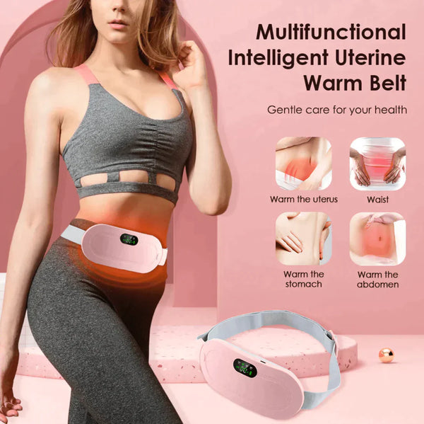 PERIOD CRAMP RELIEF BELT (Heat& MASSAGER) - Pad Belt